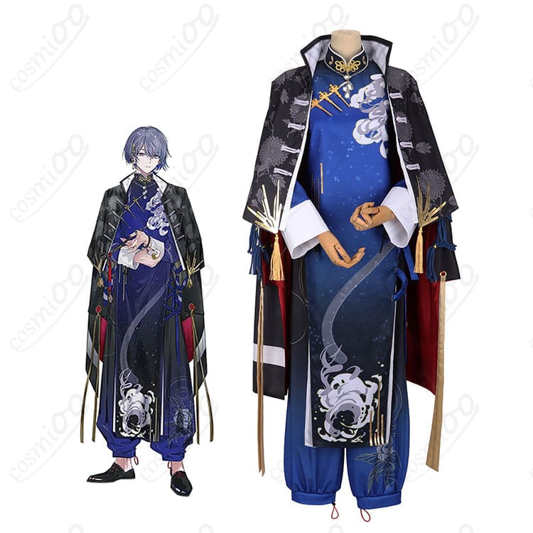 にじさんじ 小柳ロウのキャラクター画像とディティカ2周年記念コスプレ衣装の商品画像