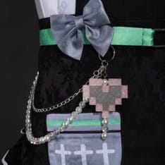 あんさんぶるスターズ！！（あんスタ）桜河こはく（こはく）MEMEIDメイド風コスプレ衣装セット - 4枚目の画像（サムネイル）