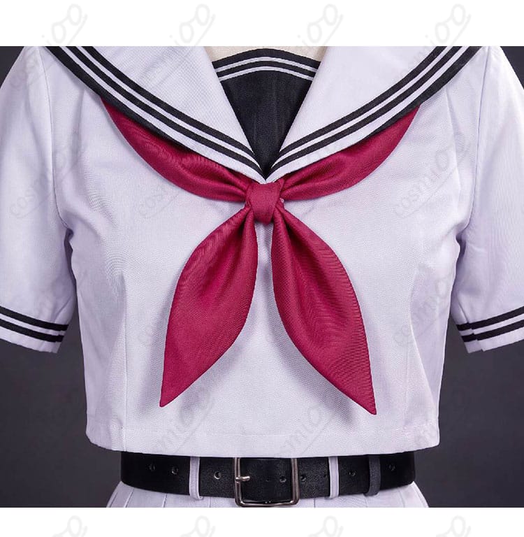 古石ビジューのコンバットアカデミー制服Ver.の服飾ディテール