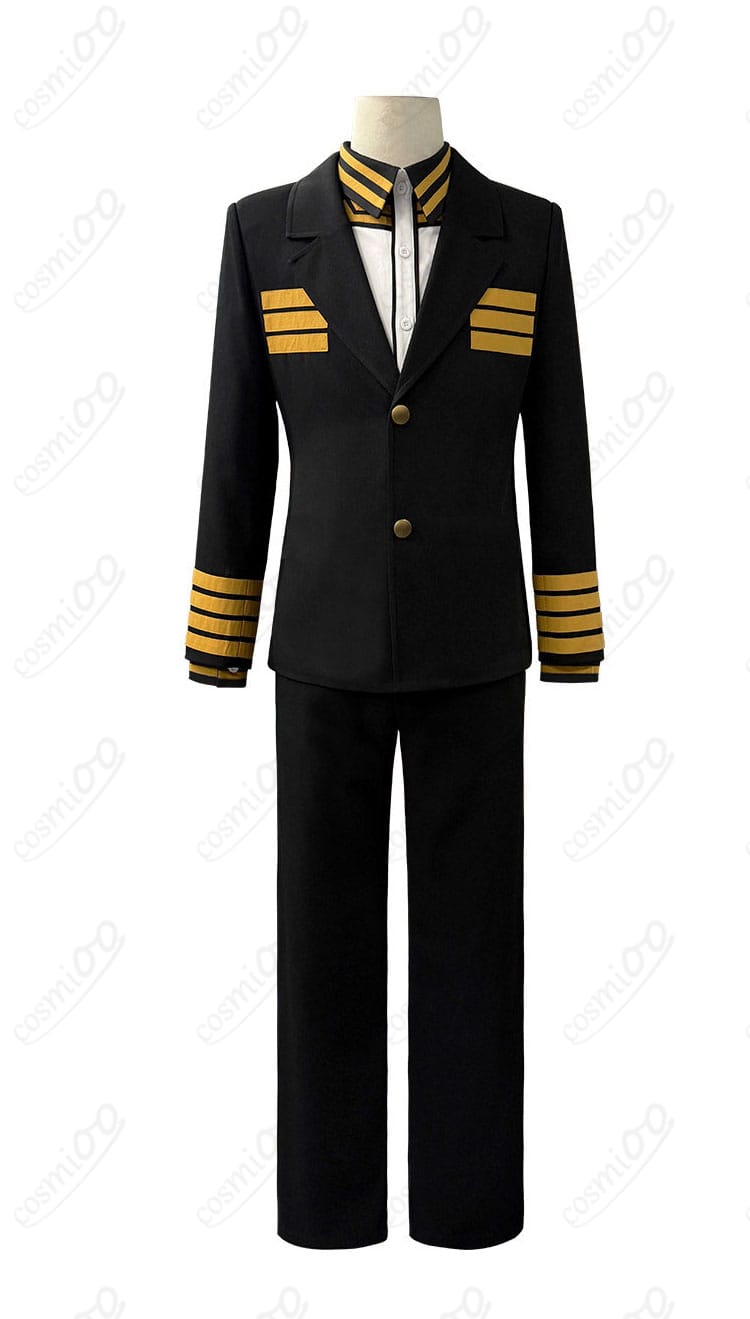日本三國 大和制服コスプレ衣装の正面