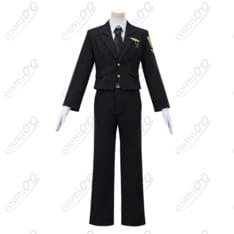 Limbus Company（リンバス）リアン 人差し指の親方コスプレ衣装｜黒スーツ７点セット - 1枚目の画像（サムネイル）