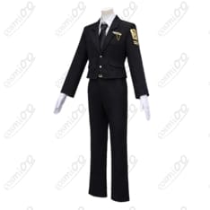 Limbus Company（リンバス）リアン 人差し指の親方コスプレ衣装｜黒スーツ７点セット - 2枚目の画像（サムネイル）