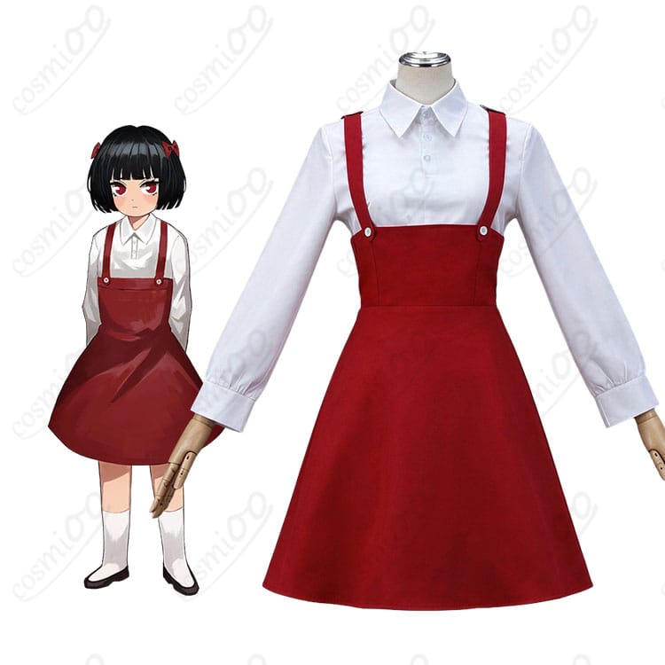 良秀のキャラクター画像と幼少期コスプレ衣装の商品画像