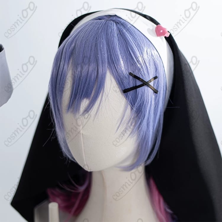 ラビットホール 初音ミク（ミク）シスターコスプレ衣装｜黒ワンピースと小物のセット - 4枚目の画像