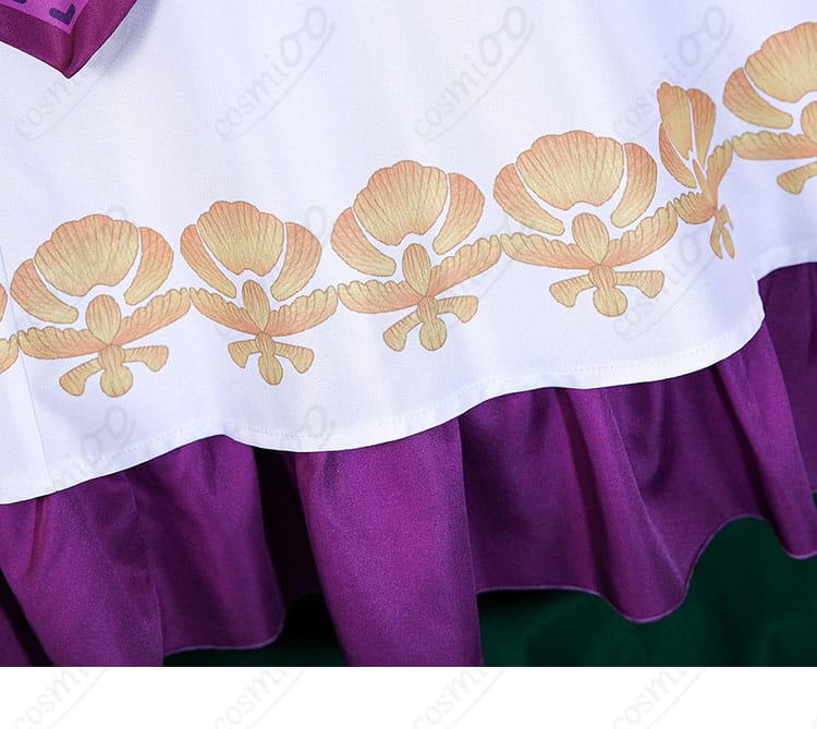ゼルダ姫の幼少期衣装のロングスカート裾部分