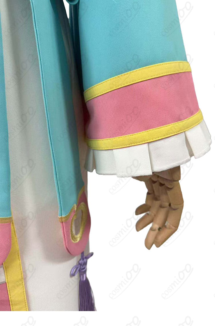 花子くんのチャイナ衣装の袖口装飾