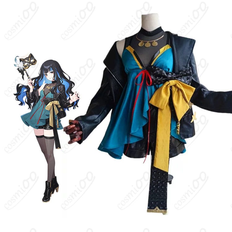 Fate/Grand Orderのテノチティトランのキャラクター画像と英霊催装コスプレ衣装の商品画像