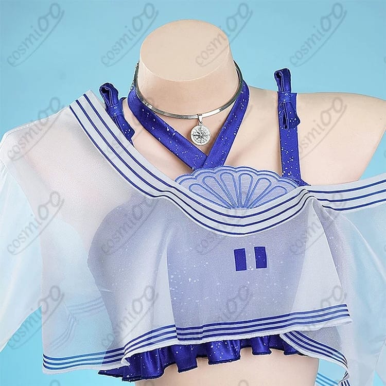 Fate/Grand Order（FGO）マシュ・キリエライト 常夏の水着Ver.03衣装セット - 5枚目の画像