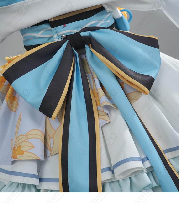 白上フブキの衣装に付属する後ろ腰リボンの詳細