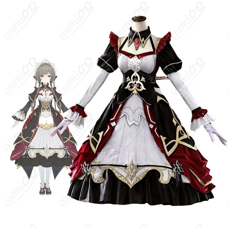 原神 サンドローネ（傀儡）のキャラクター画像と旧デザインのコスプレ衣装