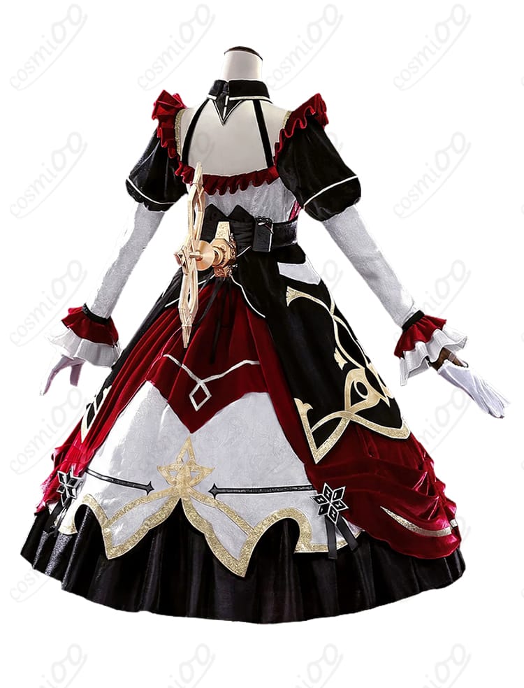 サンドローネ旧デザインのコスプレ衣装の背面
