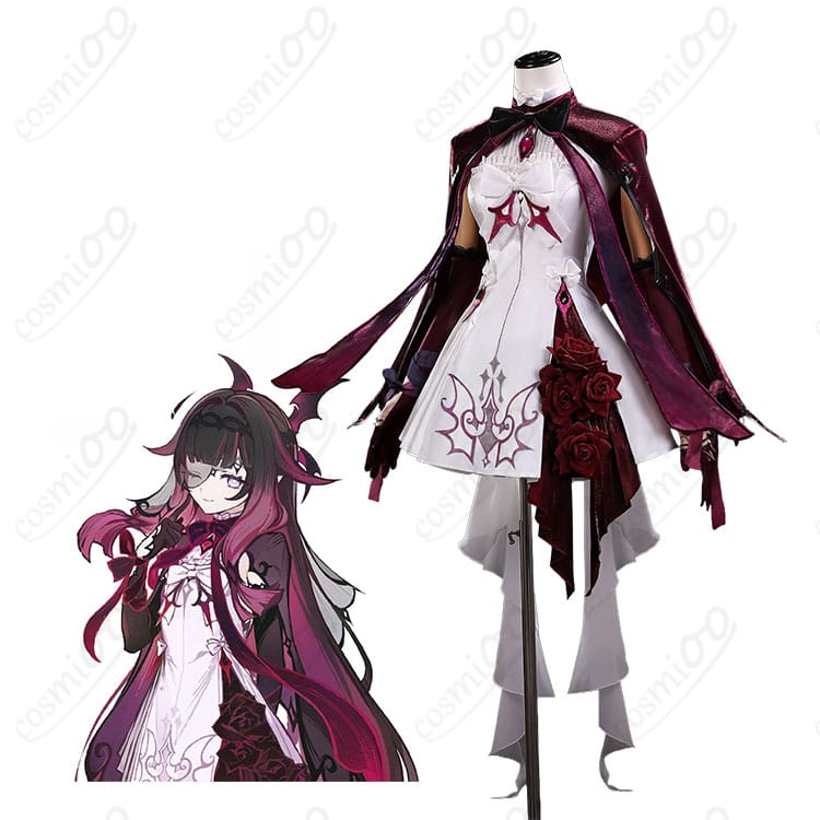原神 コロンビーナ(少女)のキャラクター画像とコスプレ衣装の比較