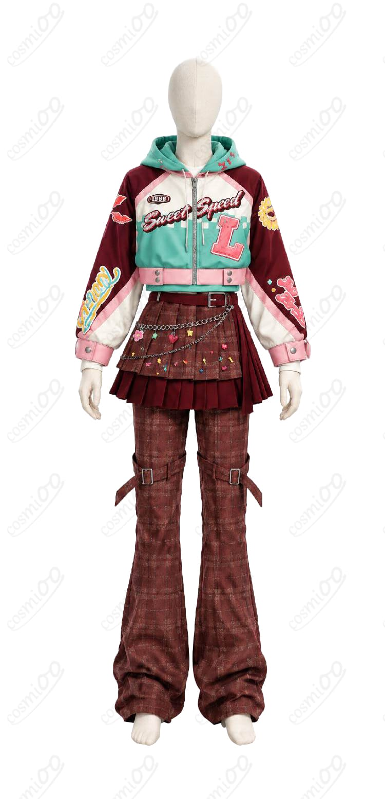 リリア・ヴァンルージュ用コスプレ衣装の正面デザイン