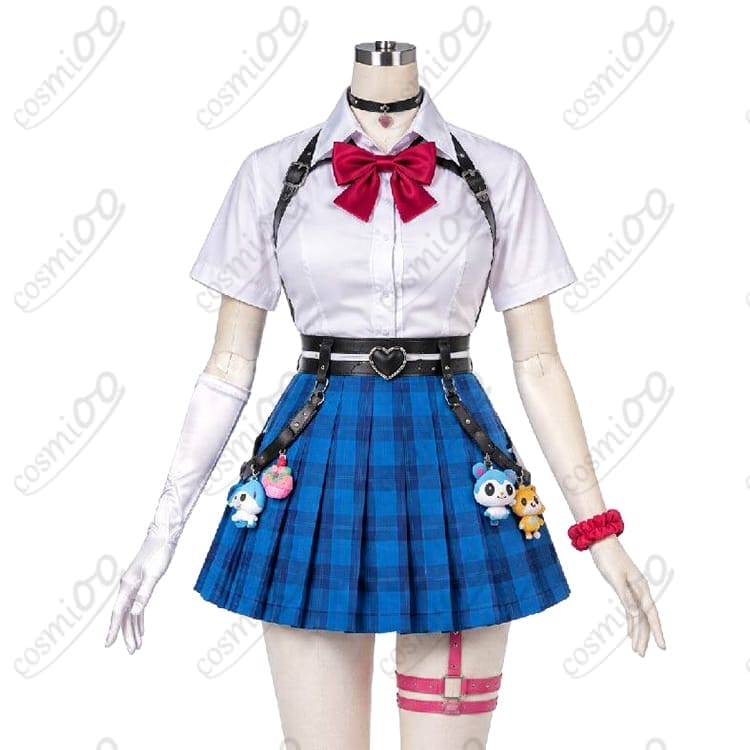 ホロライブ（ホロ）ラオーラ・パンテーラ（ラオーラ）オタク女子制服コスプレ衣装｜上品で可愛い - 2枚目の画像