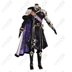 原神「バレリー」（商品表記）コスプレ衣装｜コートと装甲装飾のクールなセット - 1枚目の画像（サムネイル）