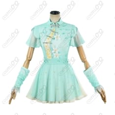 メダリスト 結束いのり（いのり）ジュニアSPコスプレ衣装｜爽やかな花飾り付き４点セット - 1枚目の画像（サムネイル）