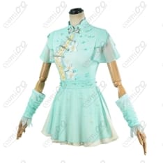 メダリスト 結束いのり（いのり）ジュニアSPコスプレ衣装｜爽やかな花飾り付き４点セット - 2枚目の画像（サムネイル）