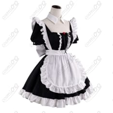 勝利の女神：NIKKE（ニケ）シンデレラ グラスカーテシー｜メイド服コスプレ衣装７点セット - 2枚目の画像（サムネイル）