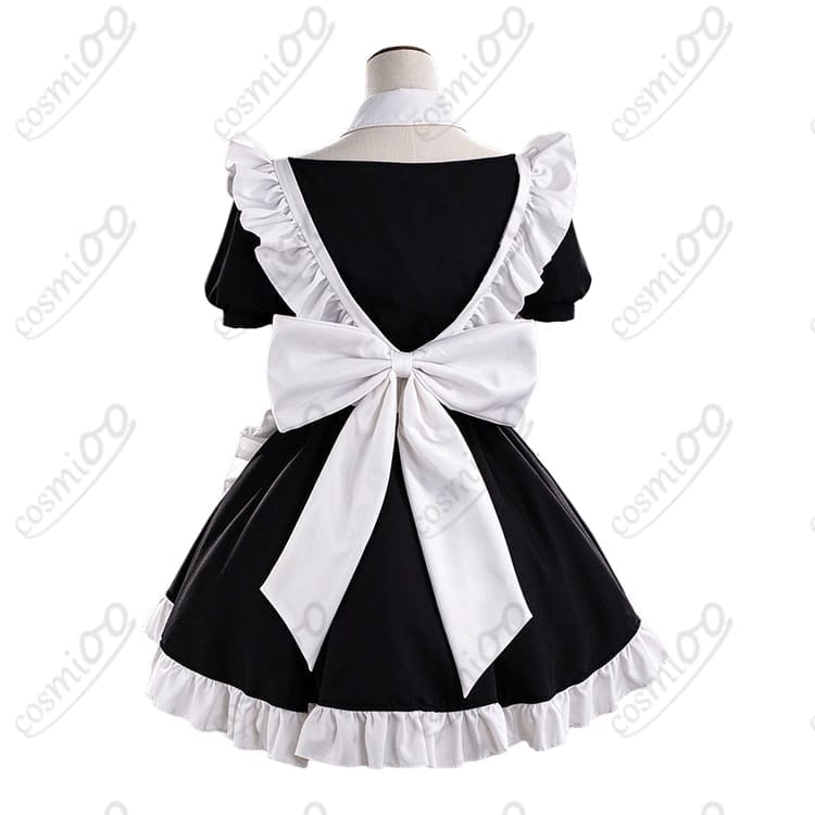 勝利の女神：NIKKE（ニケ）シンデレラ グラスカーテシー｜メイド服コスプレ衣装７点セット - 4枚目の画像