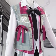 にじさんじ 渡会雲雀（ひば）３周年コスプレ衣装｜リボンで楽しむクールな記念撮影 - 5枚目の画像（サムネイル）