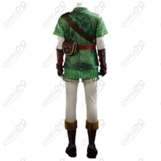 ゼルダの伝説 時のオカリナ（時オカ）リンク コスプレ衣装｜緑のチュニックと小物セット - 2枚目の画像（サムネイル）