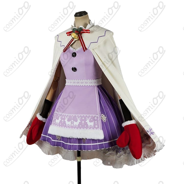 Re:ゼロから始める異世界生活（リゼロ）エミリアたん クリスマスコスプレ衣装９点セット - 3枚目の画像