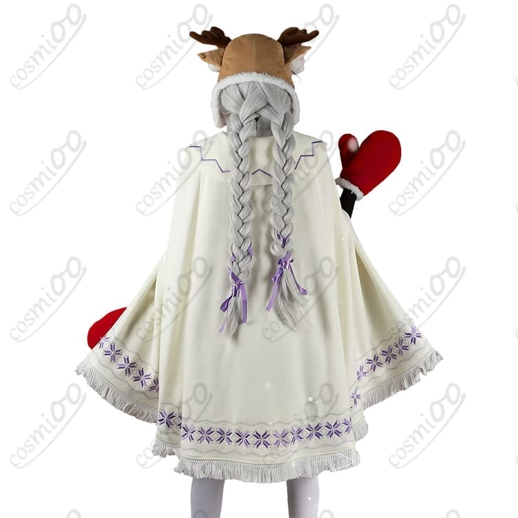 Re:ゼロから始める異世界生活（リゼロ）エミリアたん クリスマスコスプレ衣装９点セット - 7枚目の画像