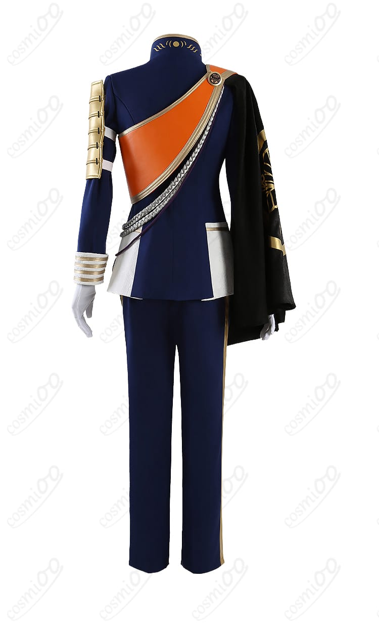 一期一振の軍服風コスプレ衣装の側面
