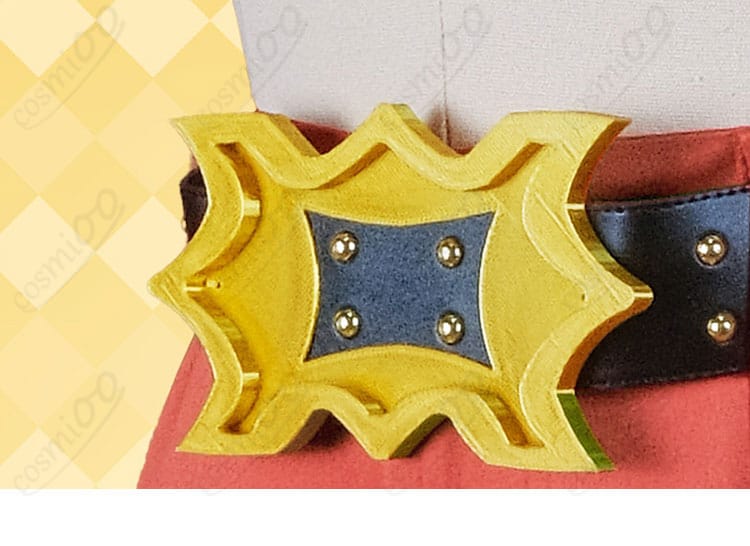 ジャングルポケットのコスプレ衣装のベルト装飾