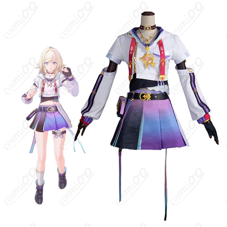 崩壊:ネクサスアニマの女主人公のキャラクター画像と進化テスト版コスプレ衣装