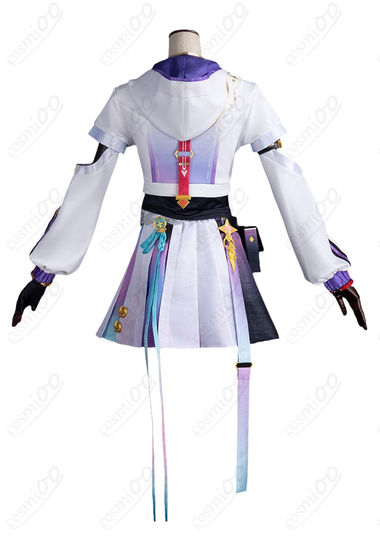 崩壊:ネクサスアニマの女主人公コスプレ衣装の背面