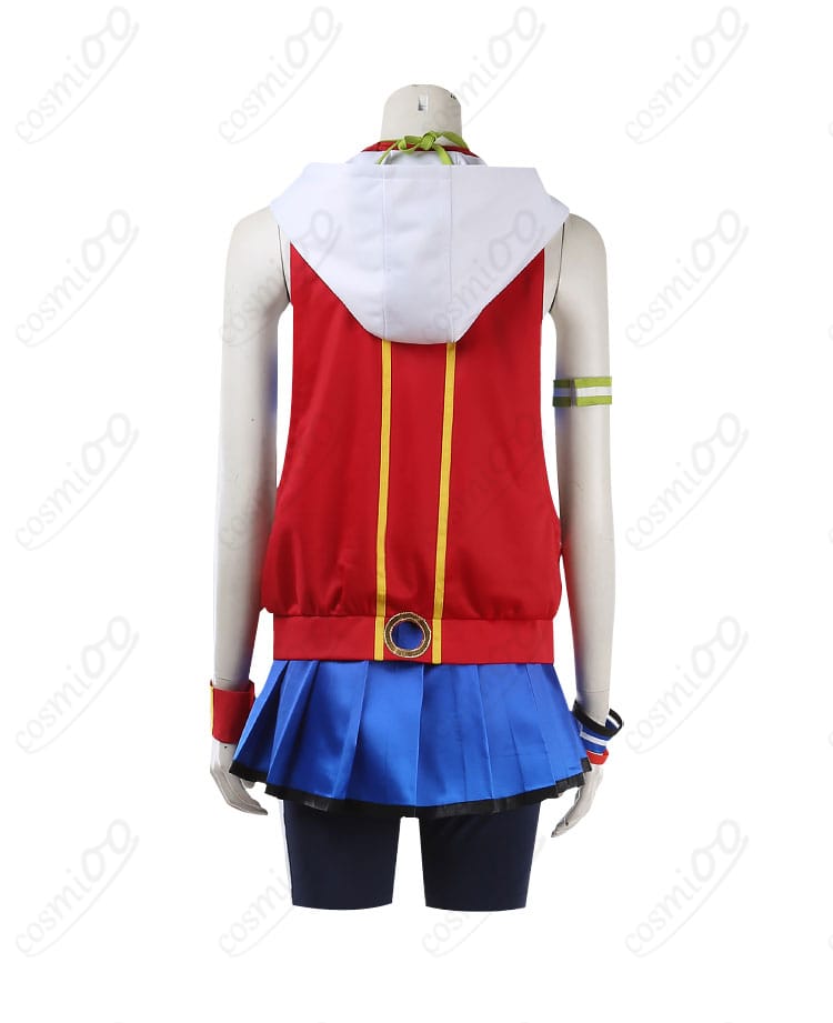 ウマ娘 コスプレ 勝負服 背面ショット デザイン細部まで忠実再現