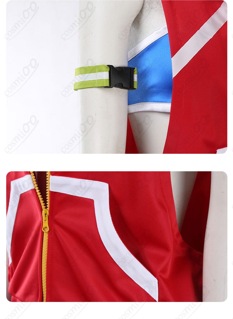 ウマ娘 勝負服 コスプレ衣装 袖リボン装飾 接写 小物クオリティをチェック