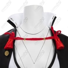 ギルティギア梅喧コスプレ衣装戦闘服再現高品質フルセット - 4枚目の画像（サムネイル）