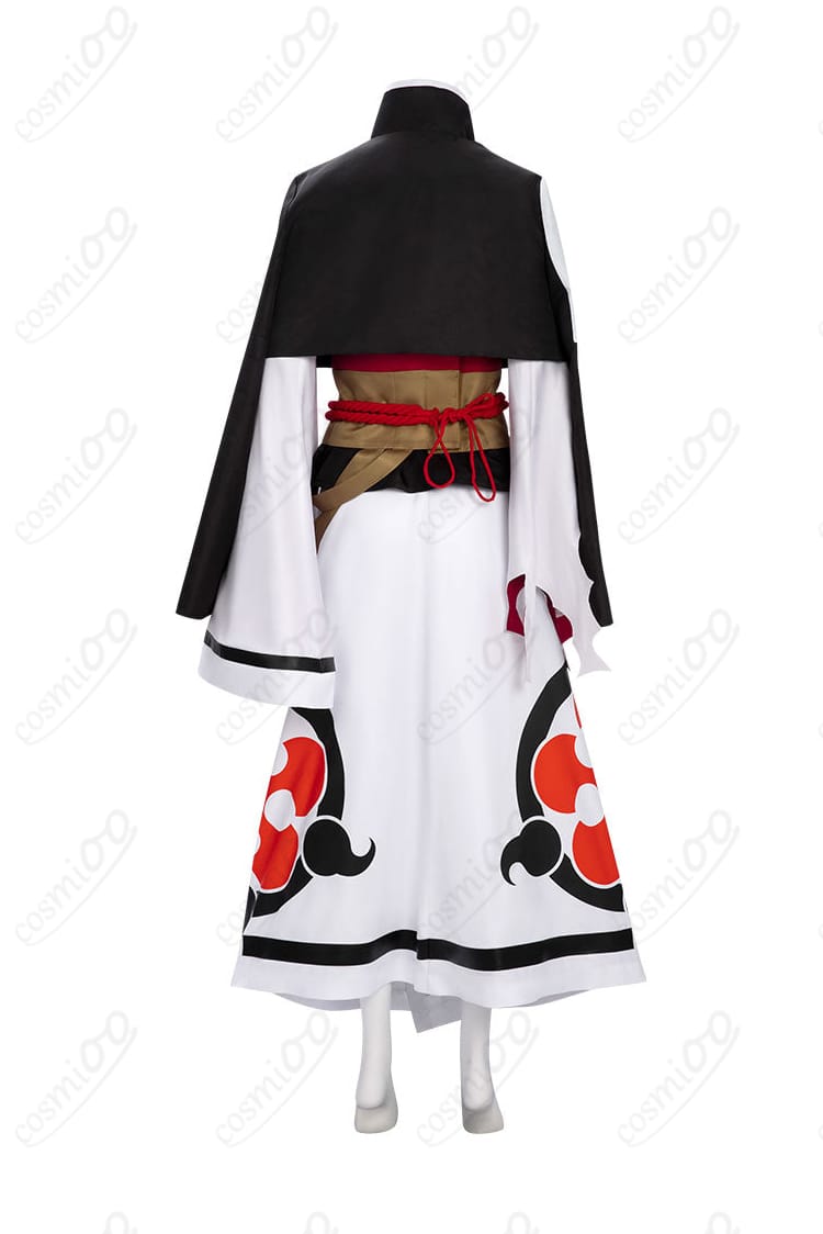 ギルティギア 梅喧（ばいけん）コスプレ衣装 背面画像 バトル衣装の後ろ姿