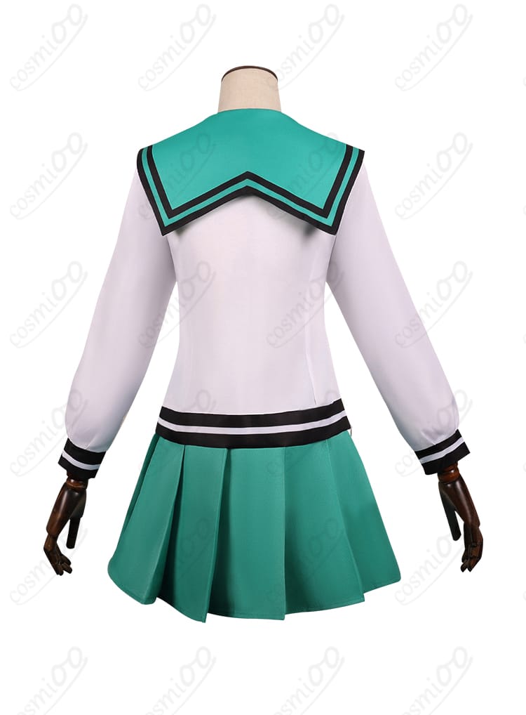 斉Ψ 照橋心美 制服コスプレ衣装 背面ディテール｜美ラインを確認