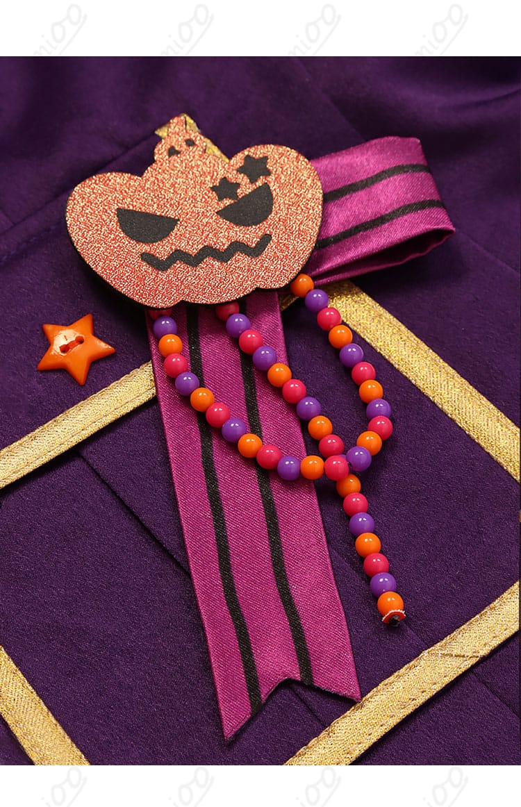 遊木真ハロウィンコスプレ衣装 胸部アクセサリー拡大 高品質刺繍で華やかさUP