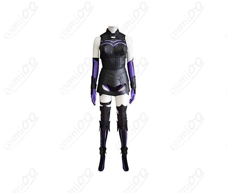 FGOバビロニア マシュ・キリエライト コスプレ衣装 正面全身ショット｜高品質ディテール確認