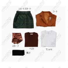 バイオRE4アシュリー・グラハム衣装高品質フルセット - 8枚目の画像（サムネイル）
