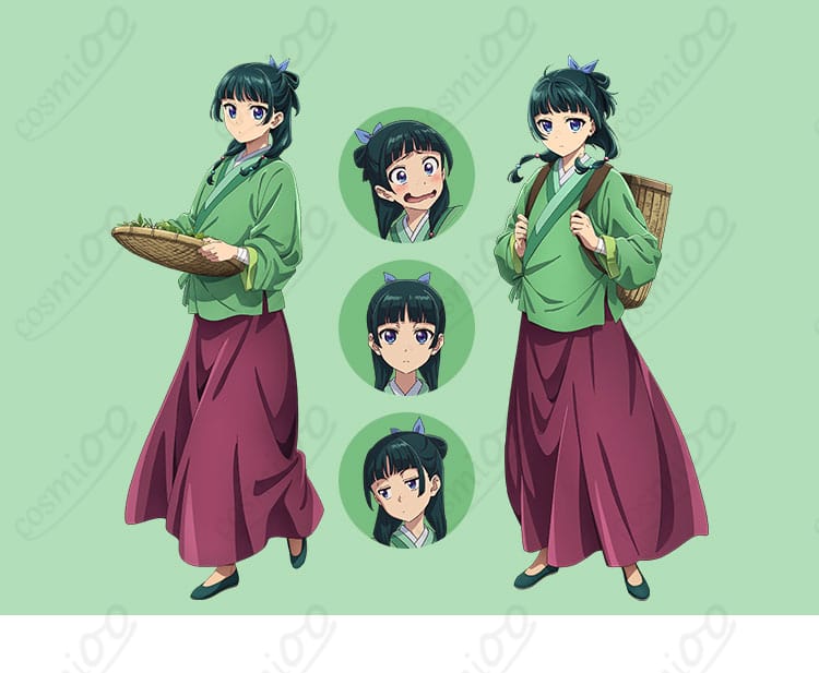 薬屋のひとりごと 猫猫コスプレ衣装 正面＋アニメキャラ比較｜忠実再現を今すぐチェック