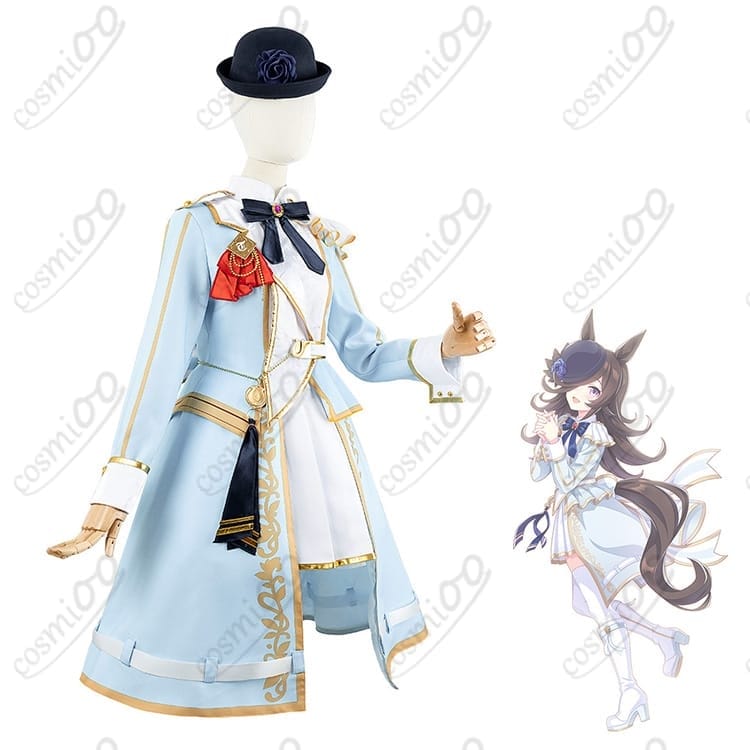 ウマ娘 ライスシャワー スノーウィ コスプレ 高品質フルセット - 2枚目の画像