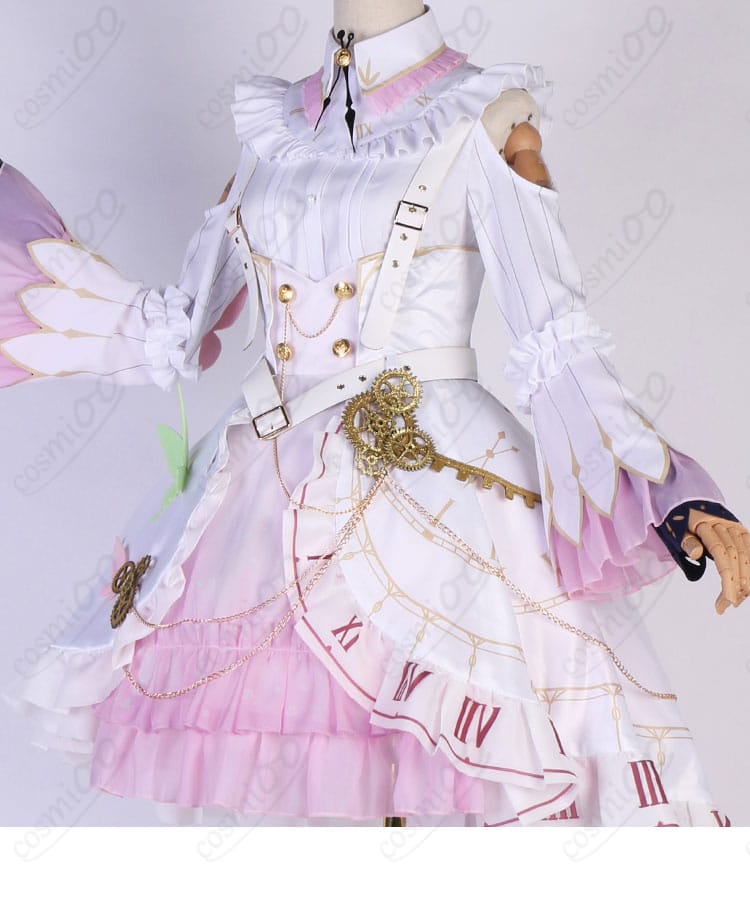 暁山瑞希 コスプレ衣装 右側アングル｜立体感のあるディテールが際立つ角度