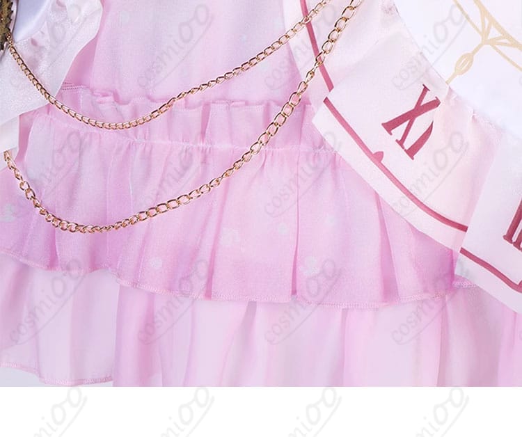 暁山瑞希 コスプレ衣装 裾部分のデザイン｜動くたびに映える華やかな装飾