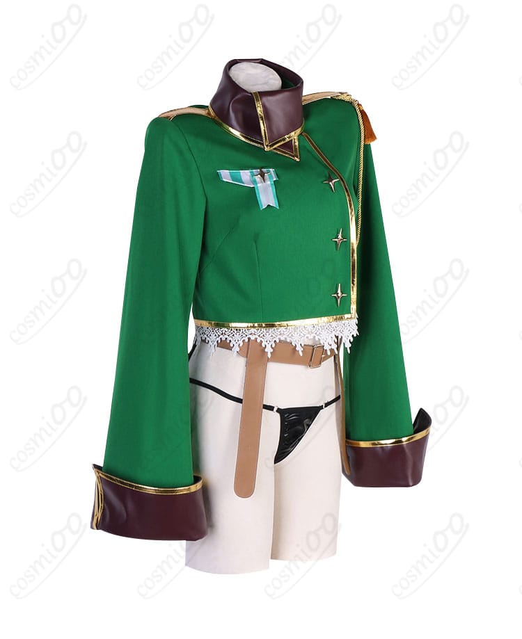 まほあこ 阿良河キウィ レオパルト コスプレ衣装 側面シルエット確認用画像