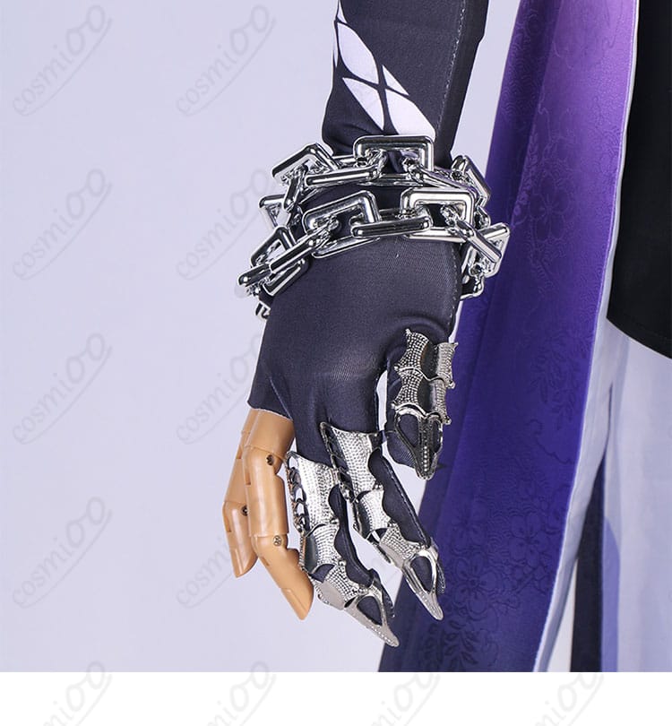 崩壊：スターレイル 黄泉（アケロン） コスプレ衣装 手袋・腕部分の装飾｜アクセントの効いた手元デザインが魅力。