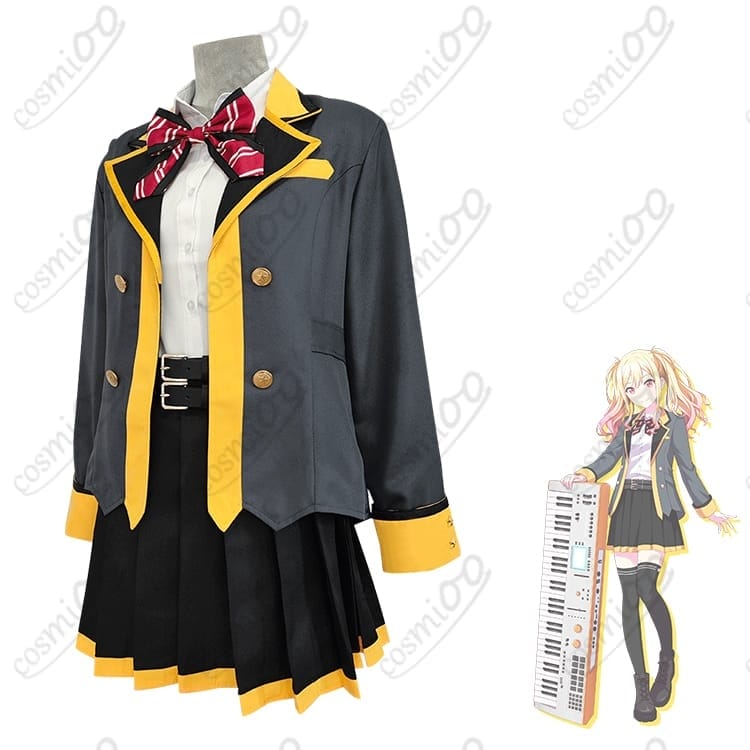 プロジェクトセカイ 天馬咲希コスプレ衣装 制服風セット 高再現・丁寧仕上げ - 2枚目の画像