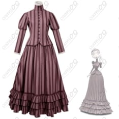 コープスブライド ヴィクトリア コスプレ衣装 ブルードレス 高再現・上品仕様 - 1枚目の画像（サムネイル）