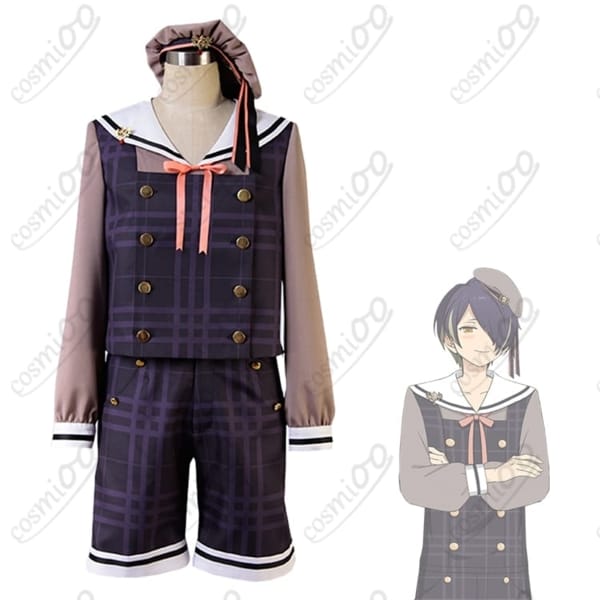 あんスタ 仙石忍 学生制服コスプレ衣装 高再現・フルセット・動きやすい
