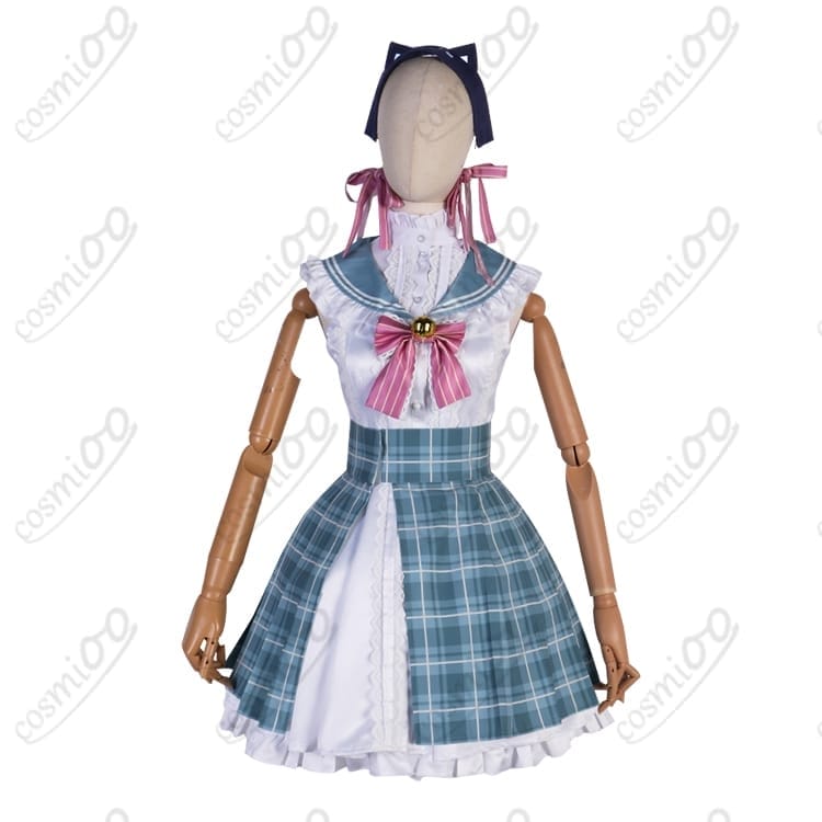 にじさんじ ミリー・パフェ 冬新衣装コスプレ 高品質・エプロン/マフラー着脱 - 5枚目の画像