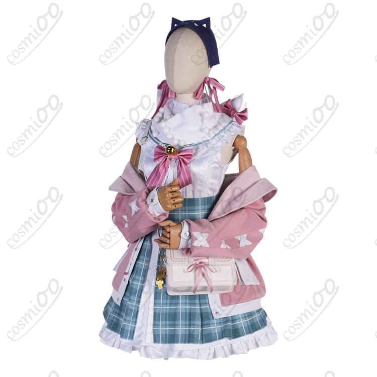 にじさんじ ミリー・パフェ 冬新衣装コスプレ 高品質・エプロン/マフラー着脱 - 2枚目の画像
